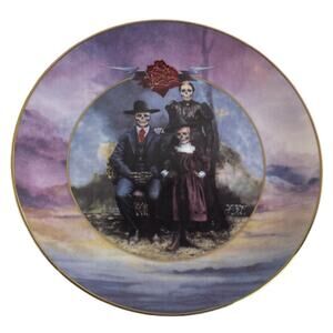 Vintage Hamilton Collection Grateful Dead Family Album Collector Plate Mouse ‘97